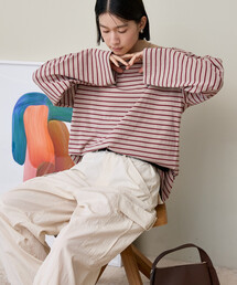 バスクボーダーTシャツ/ボーダーロンT
