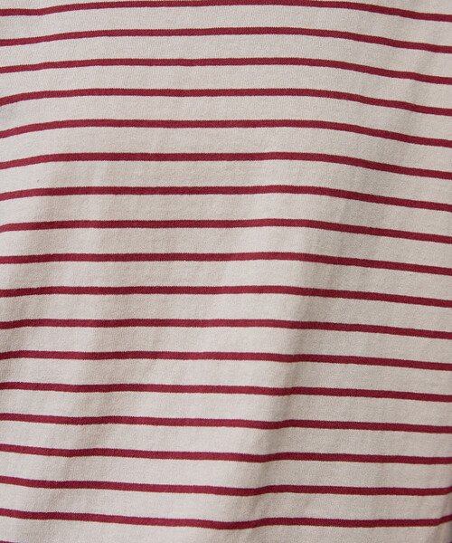 FREAK'S STORE(フリークスストア)の「バスクボーダーTシャツ/ボーダーロンT(Tシャツ/カットソー・レディース・ベージュ/ブラウン/ダークグレー・フリ-)」の14枚目の写真