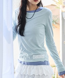 COLOR LS TEE / カラーロンT