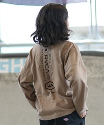 RVCA（ルーカ）の「RVCA/ルーカ 長袖 Tシャツ ロンT ロゴ バックプリント 冷感素材 BG046052（Tシャツ/カットソー）」