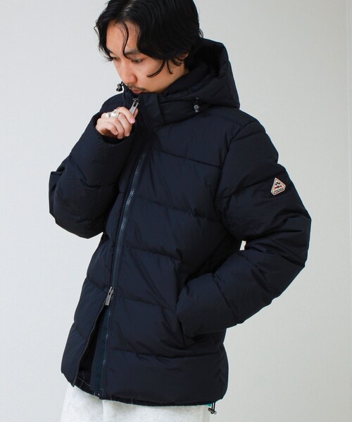 Pyrenex(ピレネックス)の「【PYRENEX/ピレネックス】SPOUNIC MINI RIPSTOP JKT スプートニック(ダウンジャケット/コート・メンズ・ブラック/ネイビー・M/L)」の6枚目の写真