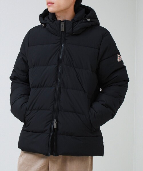 Pyrenex(ピレネックス)の「【PYRENEX/ピレネックス】SPOUNIC MINI RIPSTOP JKT スプートニック(ダウンジャケット/コート・メンズ・ブラック/ネイビー・M/L)」の15枚目の写真