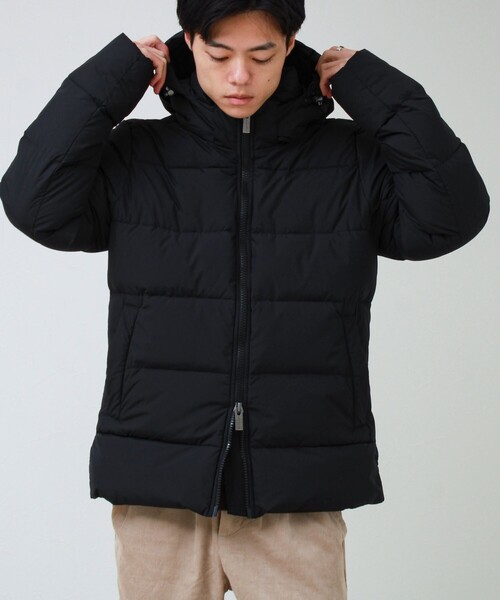 Pyrenex(ピレネックス)の「【PYRENEX/ピレネックス】SPOUNIC MINI RIPSTOP JKT スプートニック(ダウンジャケット/コート・メンズ・ブラック/ネイビー・M/L)」の21枚目の写真