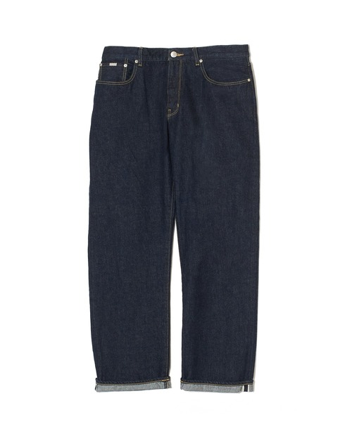 CRIMIE（クライミー）の「BORN FREE STRAIGHT ESSENTIAL SELVEDGE ONE WASH JEANS - INDIGO MADE IN JAPAN（デニムパンツ・メンズ・インディゴブルー・XXL/XL/L/M/S）」の3枚目の写真