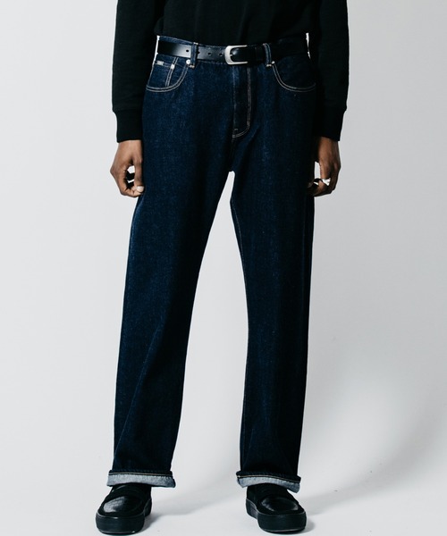 CRIMIE（クライミー）の「BORN FREE STRAIGHT ESSENTIAL SELVEDGE ONE WASH JEANS - INDIGO MADE IN JAPAN（デニムパンツ・メンズ・インディゴブルー・XXL/XL/L/M/S）」の8枚目の写真