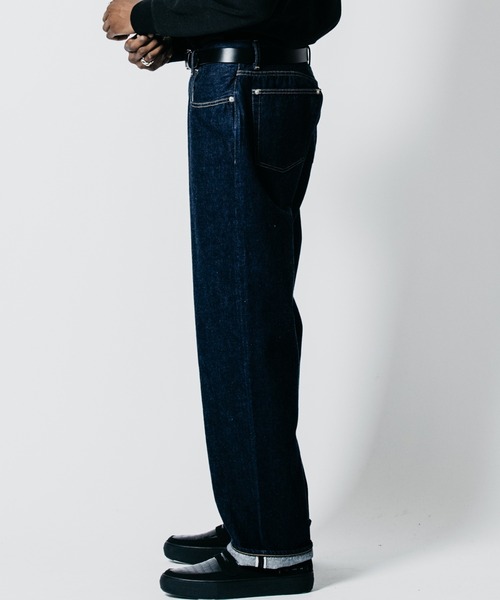 CRIMIE（クライミー）の「BORN FREE STRAIGHT ESSENTIAL SELVEDGE ONE WASH JEANS - INDIGO MADE IN JAPAN（デニムパンツ・メンズ・インディゴブルー・XXL/XL/L/M/S）」の9枚目の写真