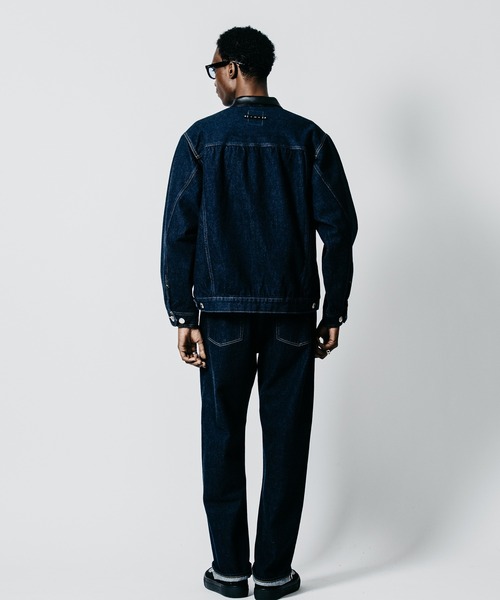 CRIMIE（クライミー）の「BORN FREE STRAIGHT ESSENTIAL SELVEDGE ONE WASH JEANS - INDIGO MADE IN JAPAN（デニムパンツ・メンズ・インディゴブルー・XXL/XL/L/M/S）」の15枚目の写真
