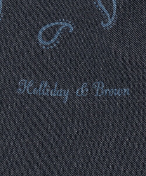 TOMORROWLAND (トゥモローランド)の「Holliday & Brown ペイズリー シルクスカーフ(ストール/ショール・メンズ・ブラック系その他/ブルー系その他・FREE)」の5枚目の写真
