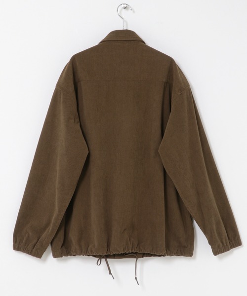 URBAN RESEARCH Sonny Label(アーバンリサーチサニーレーベル)の「コーデュロイコーチジャケット(ブルゾン・メンズ・ブラウン/ネイビー・MEDIUM/LARGE)」の5枚目の写真