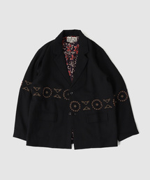 KARTIK RESEARCH カルティック リサーチ Two Button Blazer-WOOL