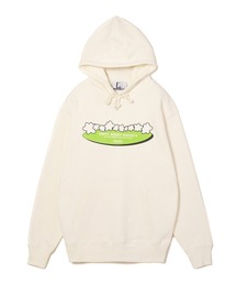PRINT PULLOVER PARKER(STAR)
