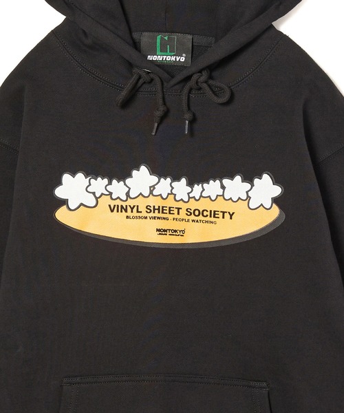 NON TOKYO(ノントーキョー)の「PRINT PULLOVER PARKER(STAR)(パーカー・レディース・ブラック/ホワイト/ネイビー・2/1)」の12枚目の写真