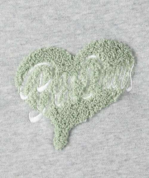 BEN DAVIS（ベンデイビス）の「《店舗人気アイテム》BEN DAVIS ハートサガラ刺繍パーカー（Tシャツ/カットソー・メンズ・ブラック/ネイビー/グレー・05/04/06）」の4枚目の写真