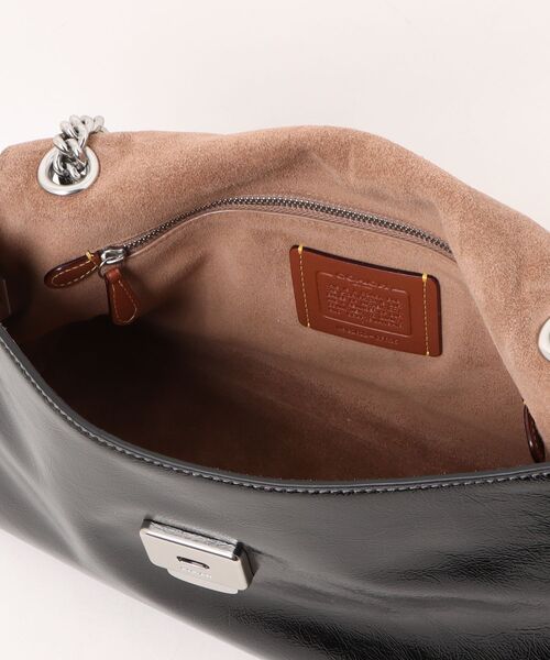 COACH(コーチ)の「チェルシー ショルダー バッグ 30・チェーン(ショルダーバッグ・レディース・ブラック系その他・ONE)」の4枚目の写真