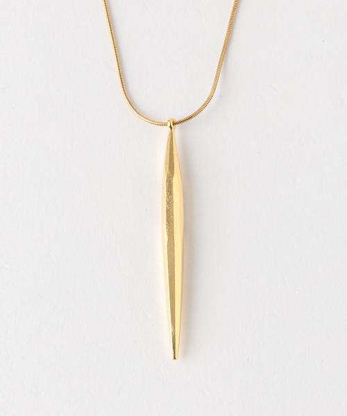 green label relaxing（グリーンレーベルリラクシング）の「CR カットバートップ/ネックレス（ネックレス・レディース・ゴールド/シルバー・FREE）」の3枚目の写真