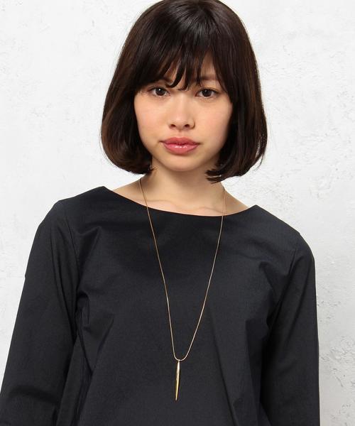 green label relaxing（グリーンレーベルリラクシング）の「CR カットバートップ/ネックレス（ネックレス・レディース・ゴールド/シルバー・FREE）」の6枚目の写真