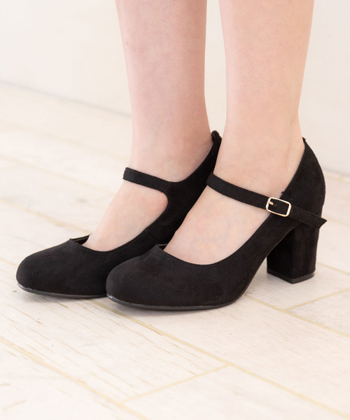 Newlyme(ニューリーミー)の「7.5cm太ヒールストラップパンプス(パンプス・レディース・ベージュ/その他/ブラック/イエロー系その他/ベビーピンク/サックスブルー/ホワイト/ブラウン/バーガンディー/ベージュ系その他/チェック/ブラック系その他/ブルー系その他/ゴールド系その他/シルバー系その他/スモークピンク/ライトベージュ/ライム/クリアレッド/ペールイエロー/レオパード/その他1/ハウンドトゥース/ブラウン系その他/パープル系その他/イエロー系その他2/その他2/その他3/その他4/その他5/ワイン・22.5cm/24.5㎝/23㎝/23.5cm/25cm/22.5㎝/24cm/24.5cm/23cm/24.0cm/26.0cm/23.0cm/25.0cm/25.5cm/21.5㎝/22cm/26cm/23.5㎝/24㎝/25㎝/21.5cm)」の5枚目の写真