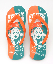 HYSTERIC GLAMOUR | HAYN×HYSTERIC/LIVE MUSIC ビーチサンダル(ビーチサンダル)
