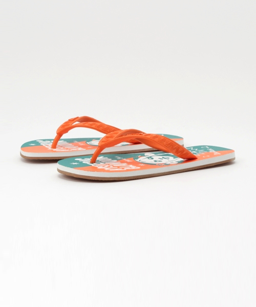 HYSTERIC GLAMOUR（ヒステリックグラマー）の「HAYN×HYSTERIC/LIVE MUSIC ビーチサンダル（ビーチサンダル・メンズ・オレンジ・MEDIUM/SMALL）」の2枚目の写真