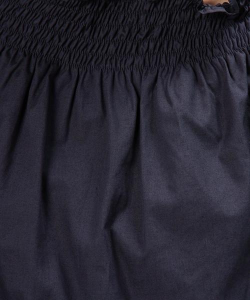 green label relaxing（グリーンレーベルリラクシング）の「KF C OFF/S ワンピース◆（ワンピース・レディース・ネイビー/ブラウン・FREE）」の13枚目の写真