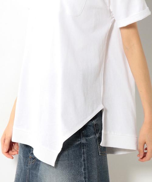 coen（コーエン）の「アシンメトリープルオーバー（Tシャツ/カットソー・レディース・オフホワイト/グレー・FREE）」の13枚目の写真
