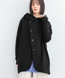 『洗練フード付きデザインジャケット』