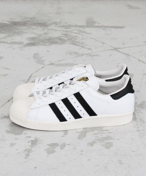 adidas（アディダス）の「＜adidas（アディダス）＞∴SUPERSTAR 80s スーパースター◆（スニーカー・レディース・オフホワイト/ブラック・24.5㎝/22.5㎝/23.5㎝/25㎝/24㎝/23㎝）」の7枚目の写真