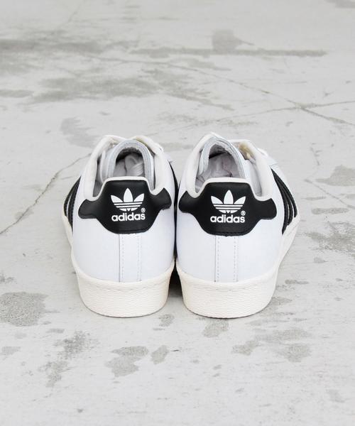 adidas（アディダス）の「＜adidas（アディダス）＞∴SUPERSTAR 80s スーパースター◆（スニーカー・レディース・オフホワイト/ブラック・24.5㎝/22.5㎝/23.5㎝/25㎝/24㎝/23㎝）」の8枚目の写真