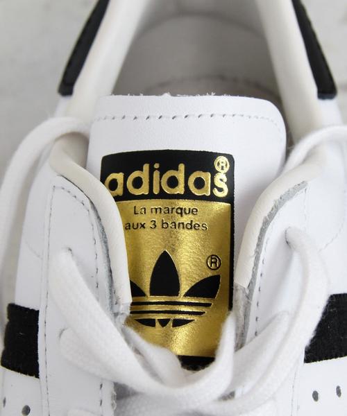 adidas（アディダス）の「＜adidas（アディダス）＞∴SUPERSTAR 80s スーパースター◆（スニーカー・レディース・オフホワイト/ブラック・24.5㎝/22.5㎝/23.5㎝/25㎝/24㎝/23㎝）」の11枚目の写真