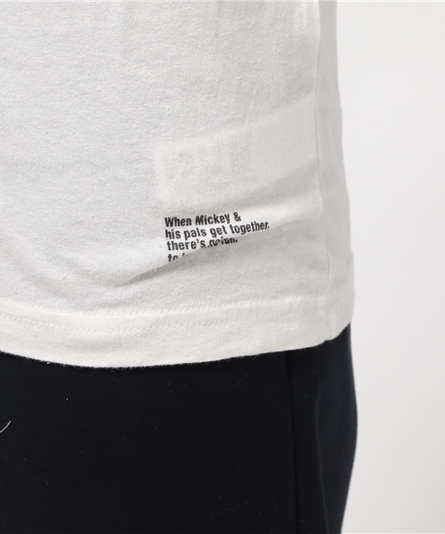 MOUSSY（マウジー）の「MICKEY'S FACE TSJ（Tシャツ/カットソー・レディース・トップグレー/ホワイト/ライトブラック・FREE）」の9枚目の写真