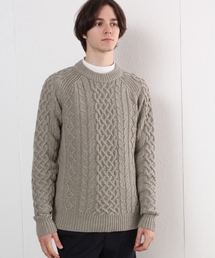 GLOBAL WORK | ３ゲージケーブルニットプルオーバー/719623(ニット/セーター)