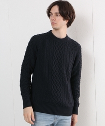 GLOBAL WORK | ３ゲージケーブルニットプルオーバー/719623(ニット/セーター)