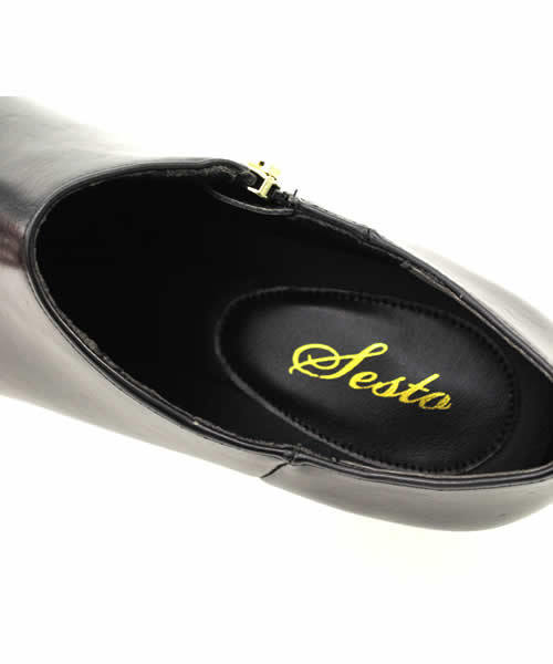 SESTO（セスト）の「美脚ピンヒールブーティ（ブーティ・レディース・ブラウン/ブラック系その他/ブラック系その他3/ブラック/ブラック系その他2/ブラウン系その他・M/S/LL/3L/L）」の18枚目の写真