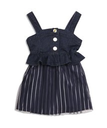 apres les cours | 3WAYデニムベストワンピース(ワンピース)