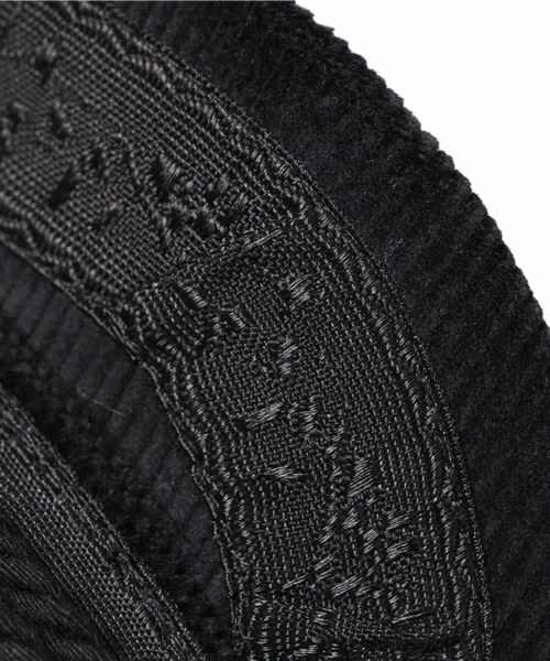 MOUSSY（マウジー）の「CORDUROY MARINE CAP（キャスケット・レディース・キャメル/ブラック・FREE）」の7枚目の写真