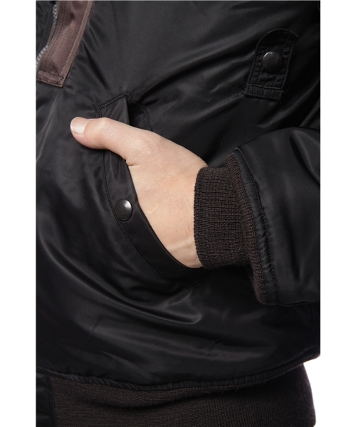 BEAMS（ビームス）の「BUZZ RICKSON'S×WILLIAM GIBSON COLLECTION / MA-1（ミリタリージャケット・メンズ・ブラック・36/38/40）」の6枚目の写真