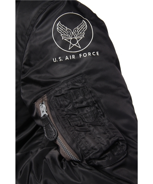 BEAMS（ビームス）の「BUZZ RICKSON'S×WILLIAM GIBSON COLLECTION / MA-1（ミリタリージャケット・メンズ・ブラック・36/38/40）」の7枚目の写真