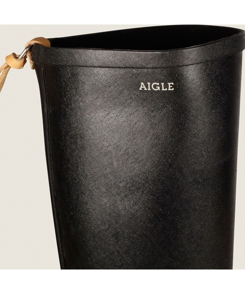 AIGLE(エーグル)の「ミスジュリエットA ラバーブーツ(レインシューズ・レディース・ブラック/ブロンズ/グレー/ブラウン/ブルー/カーキ/ライトブラウン/マジェンタ/ブラック系その他・38/36/35/39/37)」の21枚目の写真
