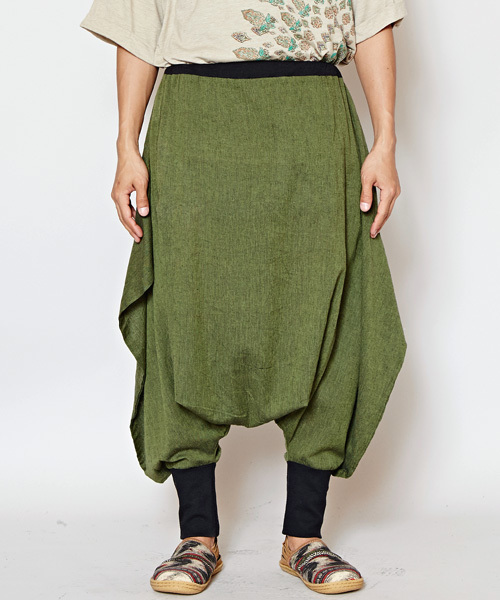 チャイハネ（チャイハネ）の「【チャイハネ】スクエアMEN'Sサルエルパンツ（その他パンツ・メンズ・カーキ/ブラック/ターコイズブルー・FREE）」の15枚目の写真