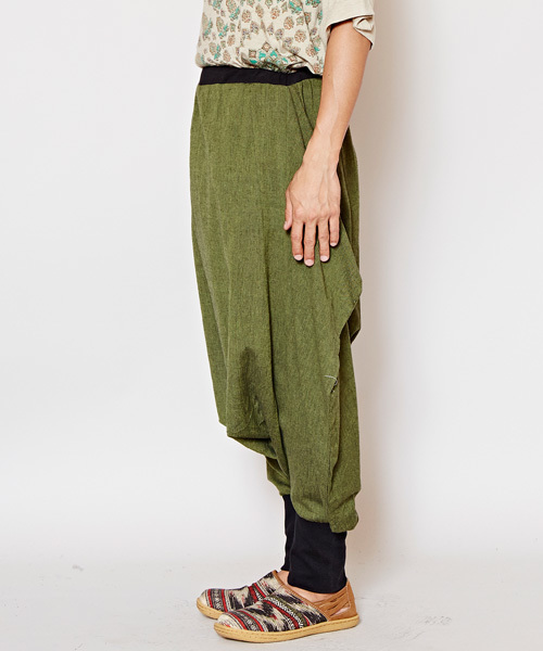 チャイハネ（チャイハネ）の「【チャイハネ】スクエアMEN'Sサルエルパンツ（その他パンツ・メンズ・カーキ/ブラック/ターコイズブルー・FREE）」の16枚目の写真