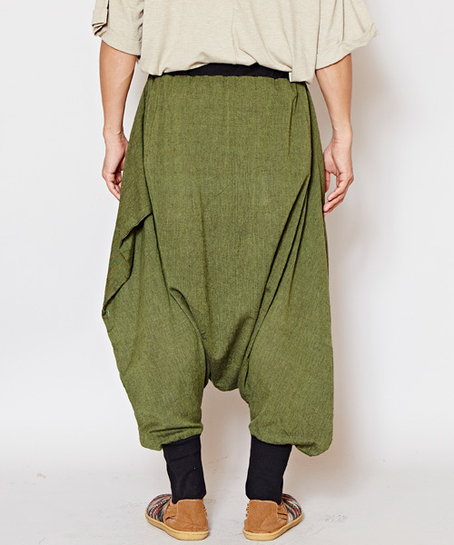 チャイハネ（チャイハネ）の「【チャイハネ】スクエアMEN'Sサルエルパンツ（その他パンツ・メンズ・カーキ/ブラック/ターコイズブルー・FREE）」の11枚目の写真