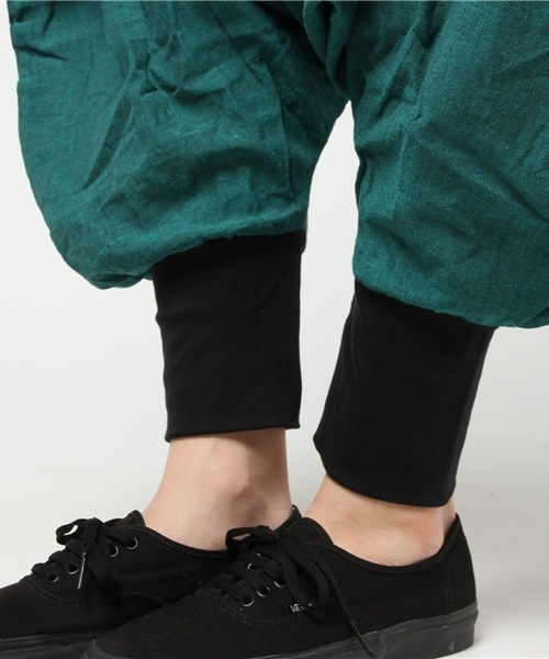 チャイハネ（チャイハネ）の「【チャイハネ】スクエアMEN'Sサルエルパンツ（その他パンツ・メンズ・カーキ/ブラック/ターコイズブルー・FREE）」の9枚目の写真