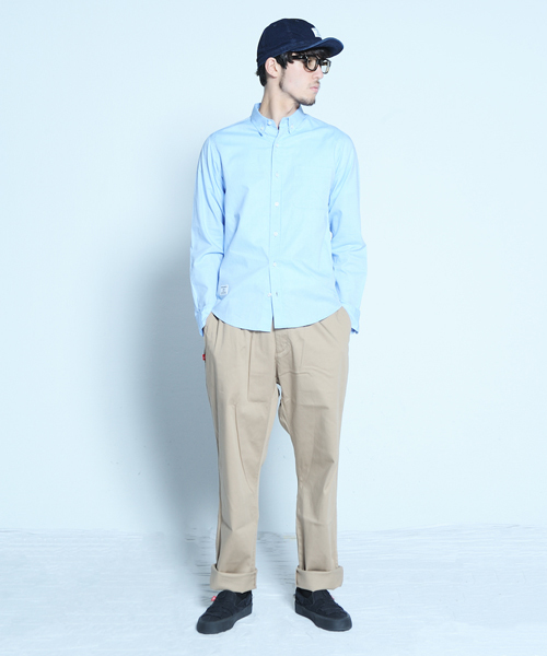 VIRGOwearworks（ヴァルゴウェアワークス）の「Fat pants（チノパンツ・メンズ・ブラック/ベージュ・4/2/3）」の4枚目の写真