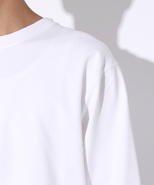 niko and...(ニコアンド)の「ピグメント7分袖プルオーバー【niko and ...】(Tシャツ/カットソー・メンズ・レッド/ブラック/オフホワイト/モカ/イエロー/キャメル・LARGE/MEDIUM)」の19枚目の写真