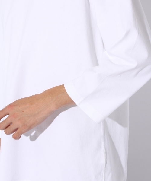 niko and...(ニコアンド)の「ピグメント7分袖プルオーバー【niko and ...】(Tシャツ/カットソー・メンズ・レッド/ブラック/オフホワイト/モカ/イエロー/キャメル・LARGE/MEDIUM)」の20枚目の写真