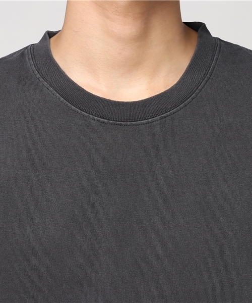 niko and...(ニコアンド)の「ピグメント7分袖プルオーバー【niko and ...】(Tシャツ/カットソー・メンズ・レッド/ブラック/オフホワイト/モカ/イエロー/キャメル・LARGE/MEDIUM)」の9枚目の写真