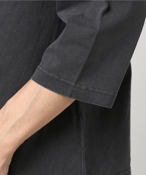 niko and...(ニコアンド)の「ピグメント7分袖プルオーバー【niko and ...】(Tシャツ/カットソー・メンズ・レッド/ブラック/オフホワイト/モカ/イエロー/キャメル・LARGE/MEDIUM)」の10枚目の写真