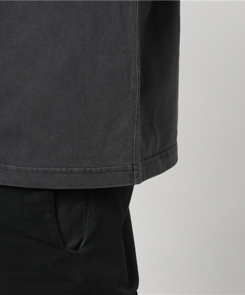 niko and...(ニコアンド)の「ピグメント7分袖プルオーバー【niko and ...】(Tシャツ/カットソー・メンズ・レッド/ブラック/オフホワイト/モカ/イエロー/キャメル・LARGE/MEDIUM)」の11枚目の写真