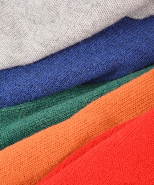 SHIPS BLUESTORE（シップスブルーストア）の「SHIPS BLUESTORE:ベーシック カラーシェットクルーネックニット◇（ニット/セーター・レディース・ライトグレー/レッド/オレンジ/ブルー/グリーン/ダークグレー・ONE SIZE）」の11枚目の写真