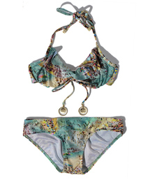 MIDWEST | ZIMMERMANN Amity ビーチプリントビキニ(水着)